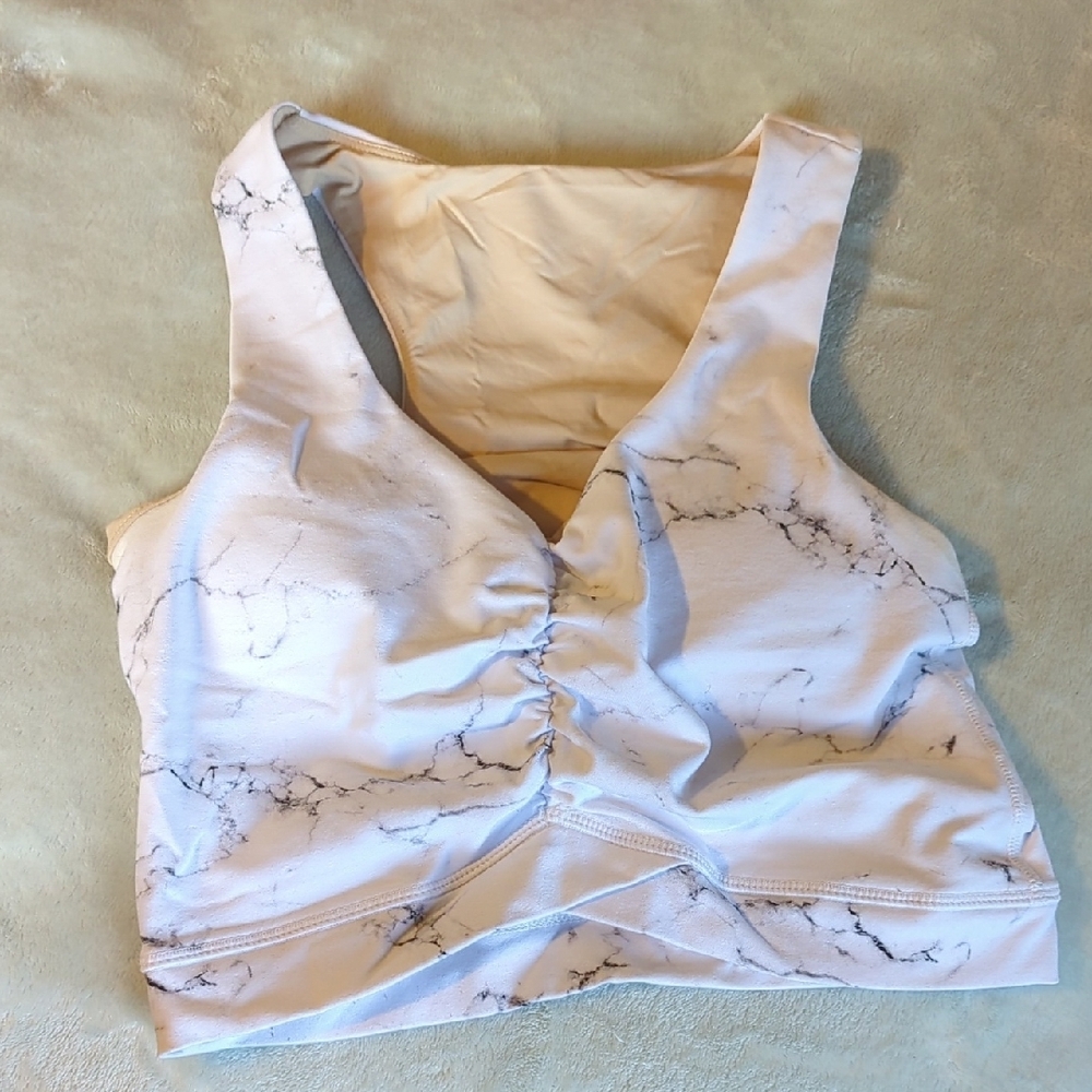 Marble Print Women's Top